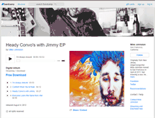 Tablet Screenshot of mikejohnston.bandcamp.com