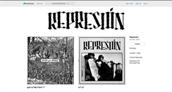 Desktop Screenshot of malditarepresion.bandcamp.com
