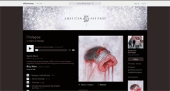 Desktop Screenshot of americanheritage.bandcamp.com