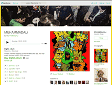 Tablet Screenshot of muhammadali.bandcamp.com