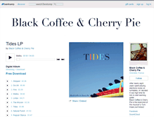 Tablet Screenshot of blackccpie.bandcamp.com