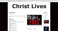 Desktop Screenshot of christlives.bandcamp.com