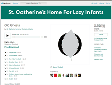 Tablet Screenshot of lazyinfants.bandcamp.com