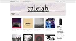 Desktop Screenshot of caleiah.bandcamp.com