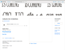 Tablet Screenshot of gsusmusik.bandcamp.com