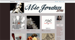 Desktop Screenshot of micjordan.bandcamp.com