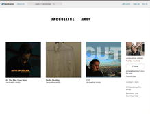 Tablet Screenshot of jacquelineamidy.bandcamp.com