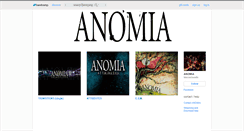 Desktop Screenshot of anomia.bandcamp.com