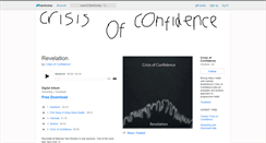 Desktop Screenshot of crisisofconfidence.bandcamp.com