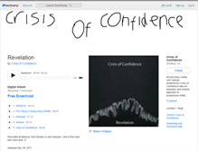 Tablet Screenshot of crisisofconfidence.bandcamp.com