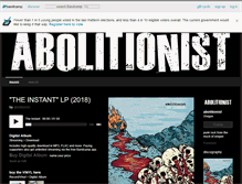 Tablet Screenshot of abolitionist.bandcamp.com