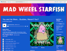 Tablet Screenshot of madwheelstarfish.bandcamp.com
