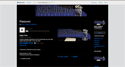 Desktop Screenshot of deanhaskins.bandcamp.com