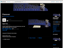 Tablet Screenshot of deanhaskins.bandcamp.com