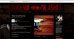 Desktop Screenshot of phoenixandthekickashes.bandcamp.com