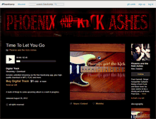 Tablet Screenshot of phoenixandthekickashes.bandcamp.com