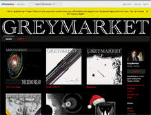 Tablet Screenshot of greymarket.bandcamp.com