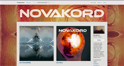 Desktop Screenshot of novakord.bandcamp.com