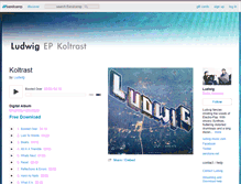 Tablet Screenshot of ludwig.bandcamp.com