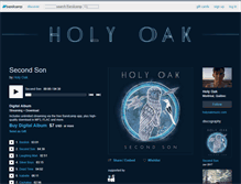 Tablet Screenshot of holyoak.bandcamp.com