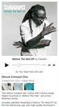 Mobile Screenshot of danami.bandcamp.com