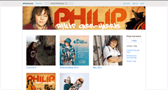 Desktop Screenshot of philip.bandcamp.com