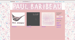 Desktop Screenshot of paulbaribeau.bandcamp.com