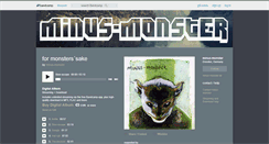 Desktop Screenshot of minus-monster.bandcamp.com