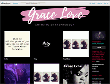 Tablet Screenshot of gracelove.bandcamp.com