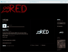 Tablet Screenshot of 29red.bandcamp.com