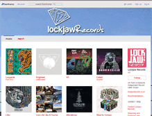 Tablet Screenshot of lockjawrecords.bandcamp.com