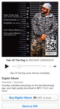 Mobile Screenshot of bronzecandidate.bandcamp.com
