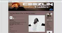 Desktop Screenshot of ceezlin.bandcamp.com