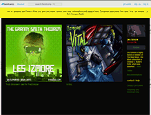Tablet Screenshot of lesizmore.bandcamp.com