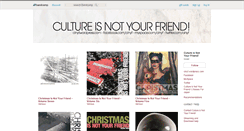 Desktop Screenshot of christmasisnotyourfriend.bandcamp.com