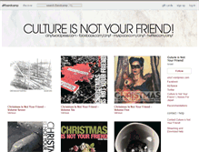Tablet Screenshot of christmasisnotyourfriend.bandcamp.com