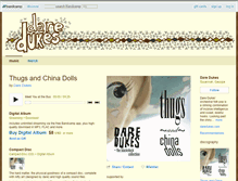 Tablet Screenshot of daredukes.bandcamp.com