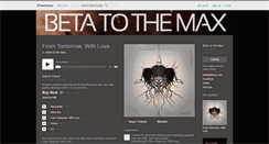 Desktop Screenshot of betatothemax.bandcamp.com
