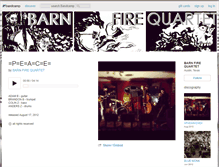 Tablet Screenshot of barnfire.bandcamp.com