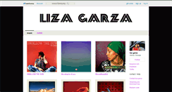 Desktop Screenshot of lizagarza.bandcamp.com
