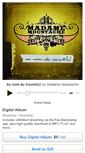 Mobile Screenshot of madamemoustache.bandcamp.com
