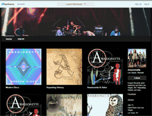 Tablet Screenshot of amarionette.bandcamp.com