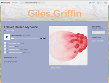 Tablet Screenshot of gilesgriffin.bandcamp.com