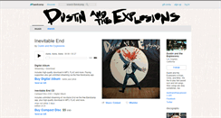 Desktop Screenshot of dustinandtheexplosions.bandcamp.com