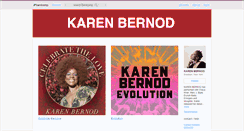 Desktop Screenshot of karenbernod.bandcamp.com