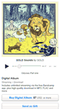 Mobile Screenshot of gold.bandcamp.com