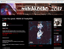 Tablet Screenshot of hmak.bandcamp.com