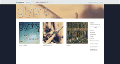 Desktop Screenshot of glyphsmusic.bandcamp.com