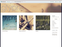 Tablet Screenshot of glyphsmusic.bandcamp.com