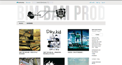 Desktop Screenshot of bimbamprod1.bandcamp.com